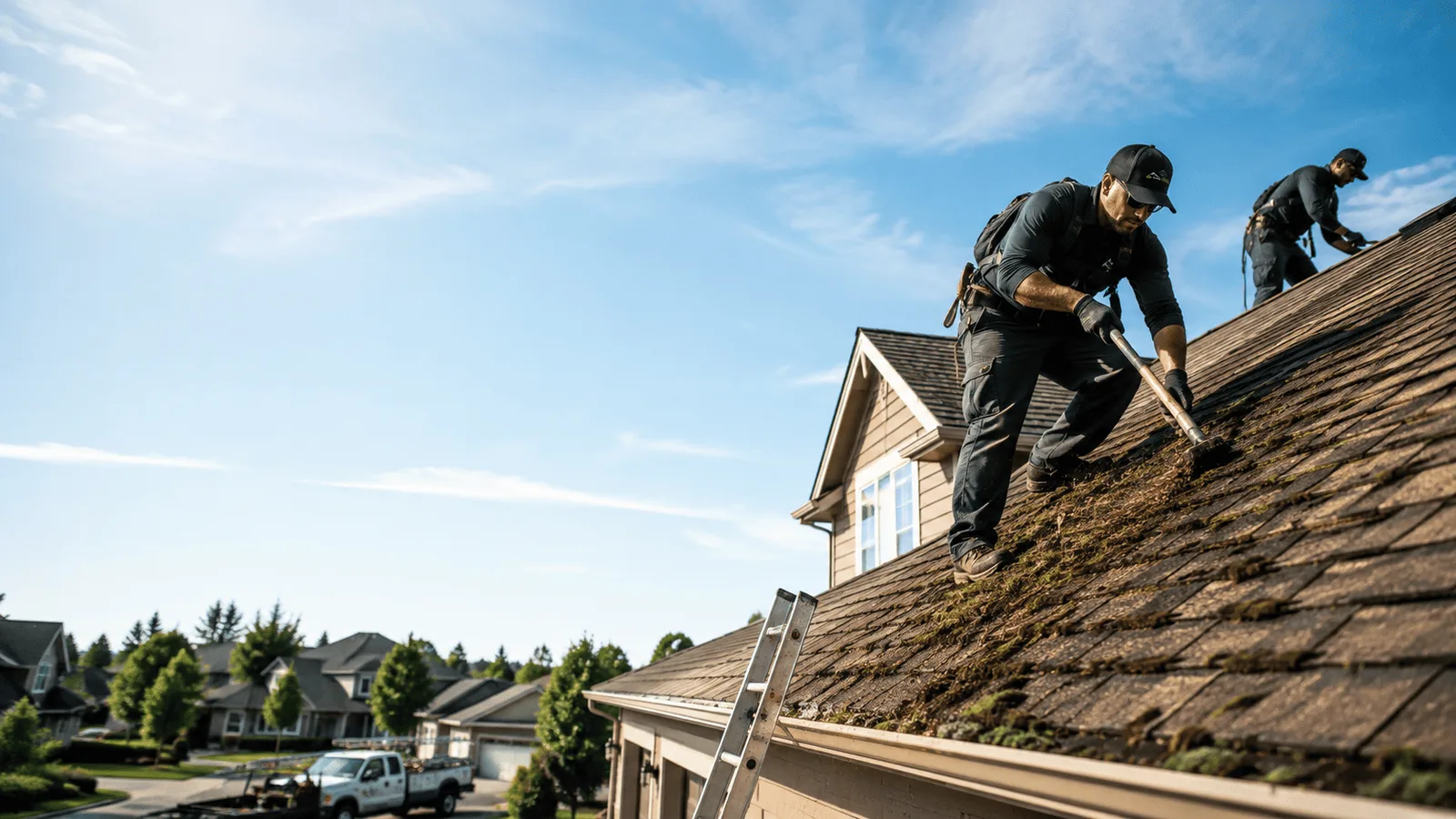 Roof Moss Removal in Parkman, WY near me